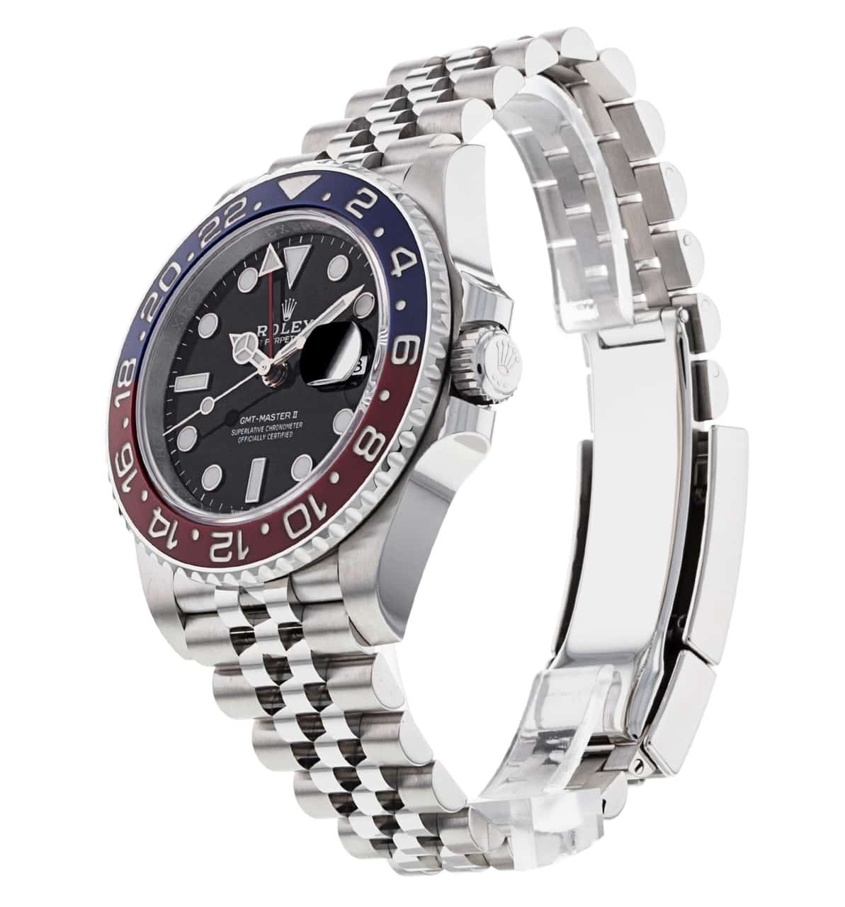 Pre Owned Rolex GMT Master II 126710 BLRO Watch Watchfinder Co